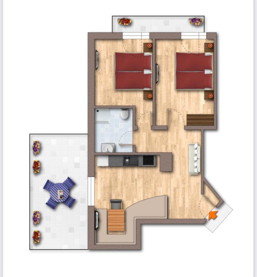 Appartments Das Franzal Zell am Ziller Kültér fotó